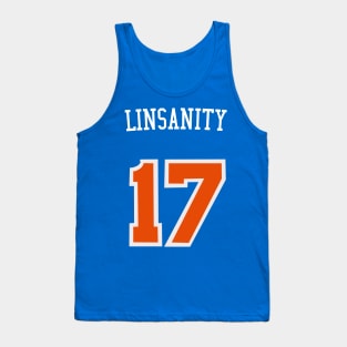 Jeremy Lin 'Linsanity' Nickname Jersey - New York Knicks Tank Top